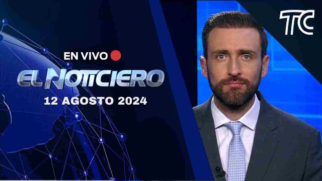 EN VIVO: Disminuyen incidentes delictivos en Esmeraldas | El Noticiero: 12 de agosto 2024