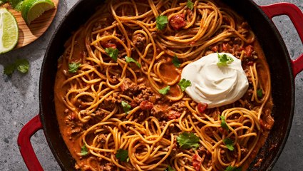 Taco Spaghetti Combines Your Two Favorite Dishes—You’re Welcome