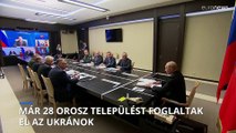 Orosz települések ukrán ellenőrzés alatt