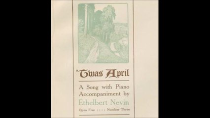 Twas April - Hubert Eisdell (1920)
