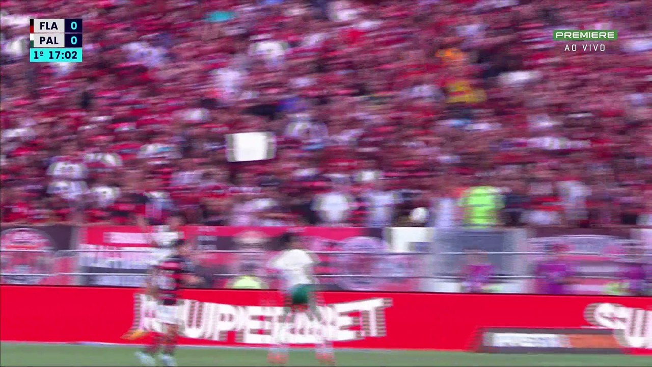 Flamengo x Palmeiras (Campeonato Brasileiro 2024 22ª rodada) 1° tempo