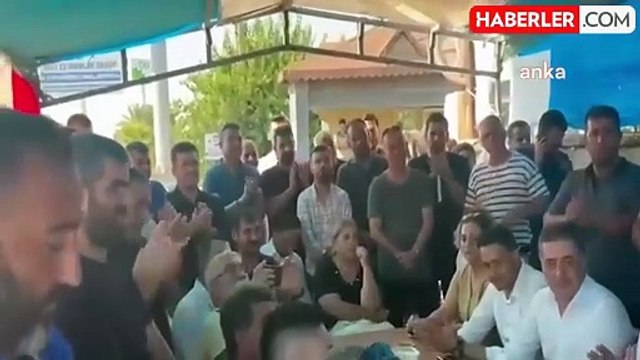 CHP Hatay Milletvekili Nermin Yıldırım Kara, İşçilerin Grevlerini Ziyaret Etti