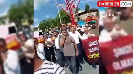 Kandıra'da Atık Bertaraf Tesisi Protestosu