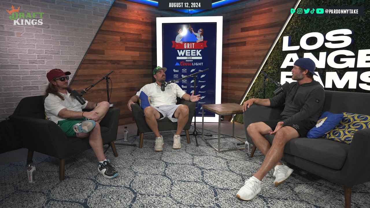 FULL VIDEO EPISODE: Matthew Stafford, Steph Curry Saves America, Getting Excited About Preseason Football + Mt Rushmore of Steroid Users (Alleged)