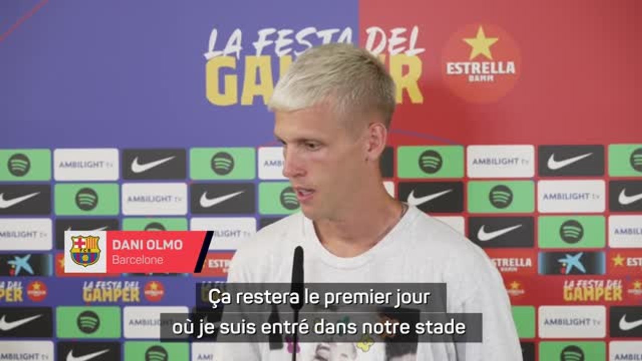 Barcelone - Dani Olmo : "Nico Williams ? C'est à lui de décider !"