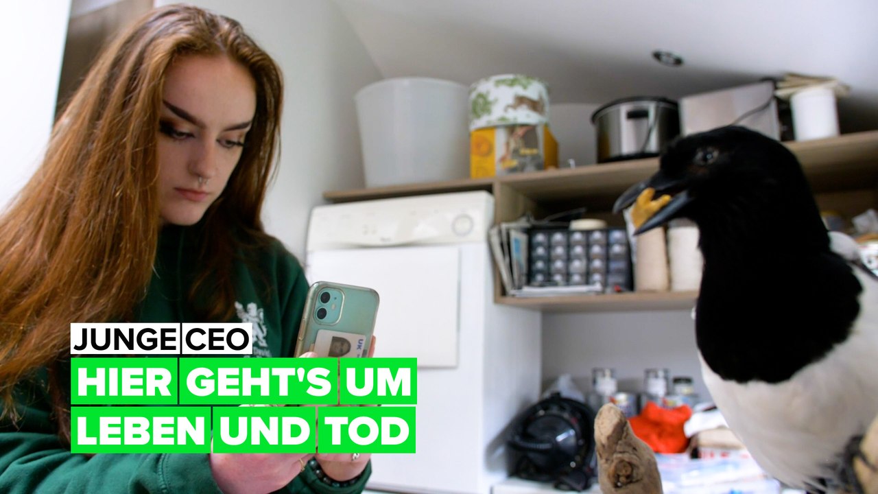 Junge CEO - die Tierpräparatorin