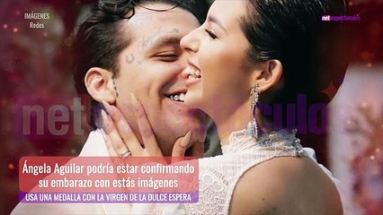 Ángela Aguilar podría estar confirmando su embarazo
