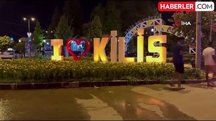 Kilis'te Suriye merkezli deprem paniği