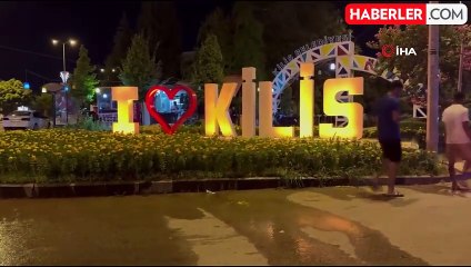 Kilis'te Suriye merkezli deprem paniği