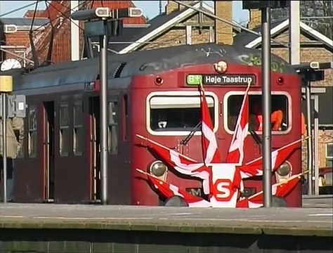 Sidste 2.g s-tog fra Holte st 3.feb 2007