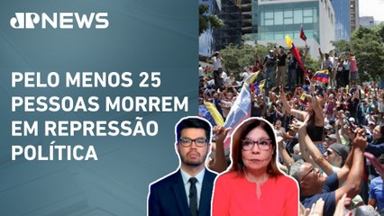 Maduro exige “mão de ferro” contra manifestantes da oposição; Kramer e Kobayashi analisam