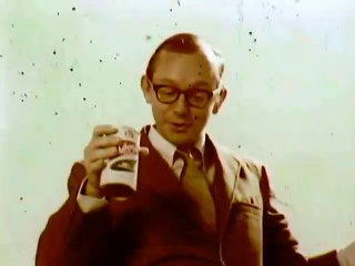 1960s Wally Cox - Canada Dry SPORT cola TV commercial