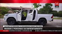 Mueren dos personas tras enfrentamiento en Berriozábal, Chiapas