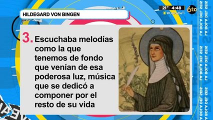 Esta santa fue compositora de música hace mil años