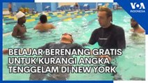 Belajar Berenang Gratis untuk Kurangi Angka Tenggelam di New York