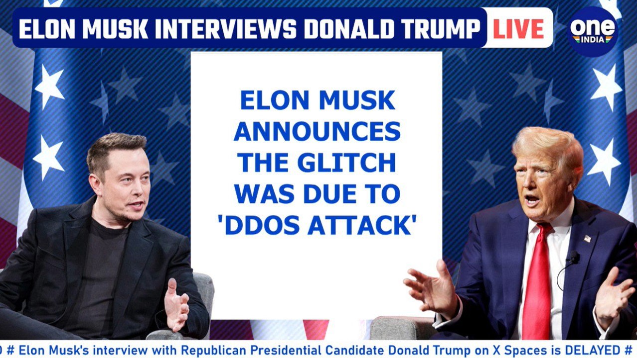 Elon Musk - Donald Trump X Interview: All About the DDOS Attack that Left the Whole World Waiting