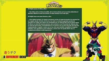 Capitulo 3 - Primera Prueba | Un Deku Diferente | Boku No Hero Fanfic