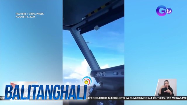 Diplomatic protest, inihain ng Pilipinas matapos magpakawala ng flares ang eroplano ng China sa ruta ng eroplano ng Pilipinas sa Panatag Shoal | Balitanghali