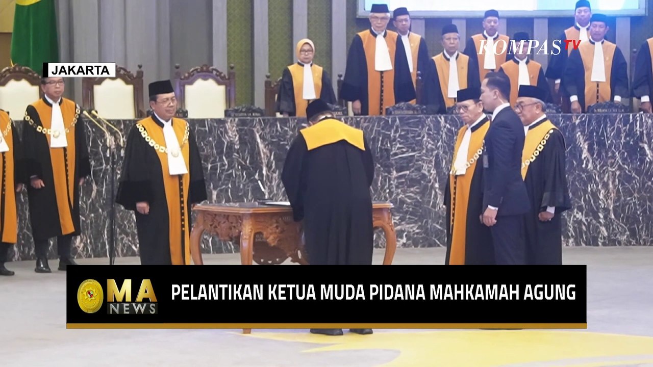 Resmi Dilantik, Hakim Prim Haryadi Jabat Ketua Muda Pidana Mahkamah Agung - MA NEWS