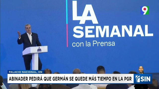 Abinader pedirá a Miriam Germán permanecer en la PGR | Emisión Estelar SIN con Alicia Ortega