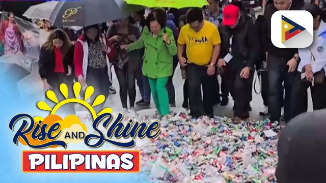 Baguio City officials, sinira ang nasa P2-M halaga ng mga nakumpiskang sigarilyo at vape