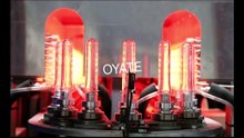 Mass production of ruby halogen infrared heating lamps