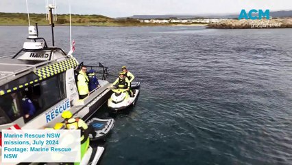 Marine Rescue NSW - missions mix July 2024