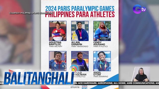 Pinoy Paralympians, nasa France na para maghanda sa 2024 Paralympics simula August 28 | Balitanghali