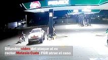 Difunden video del ataque al ex rector Melesio Cuén; FGR atrae el caso