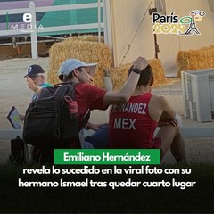 Emiliano Hernández revela qué le dijo su hermano Ismael tras el cuarto lugar olímpico en París 2024