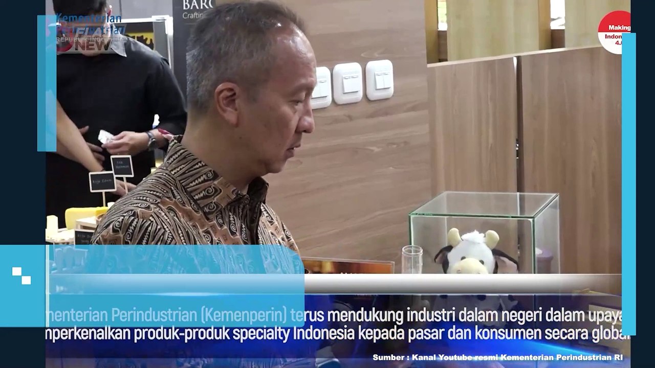 Kemenperin Dorong Industri Kembangkan Produk Specialty Premium Asli Indonesia