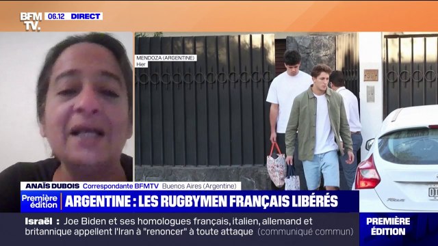 Les deux rugbymen français Hugo Auradou et Oscar Jegou remis en liberté mais contraints de rester en Argentine