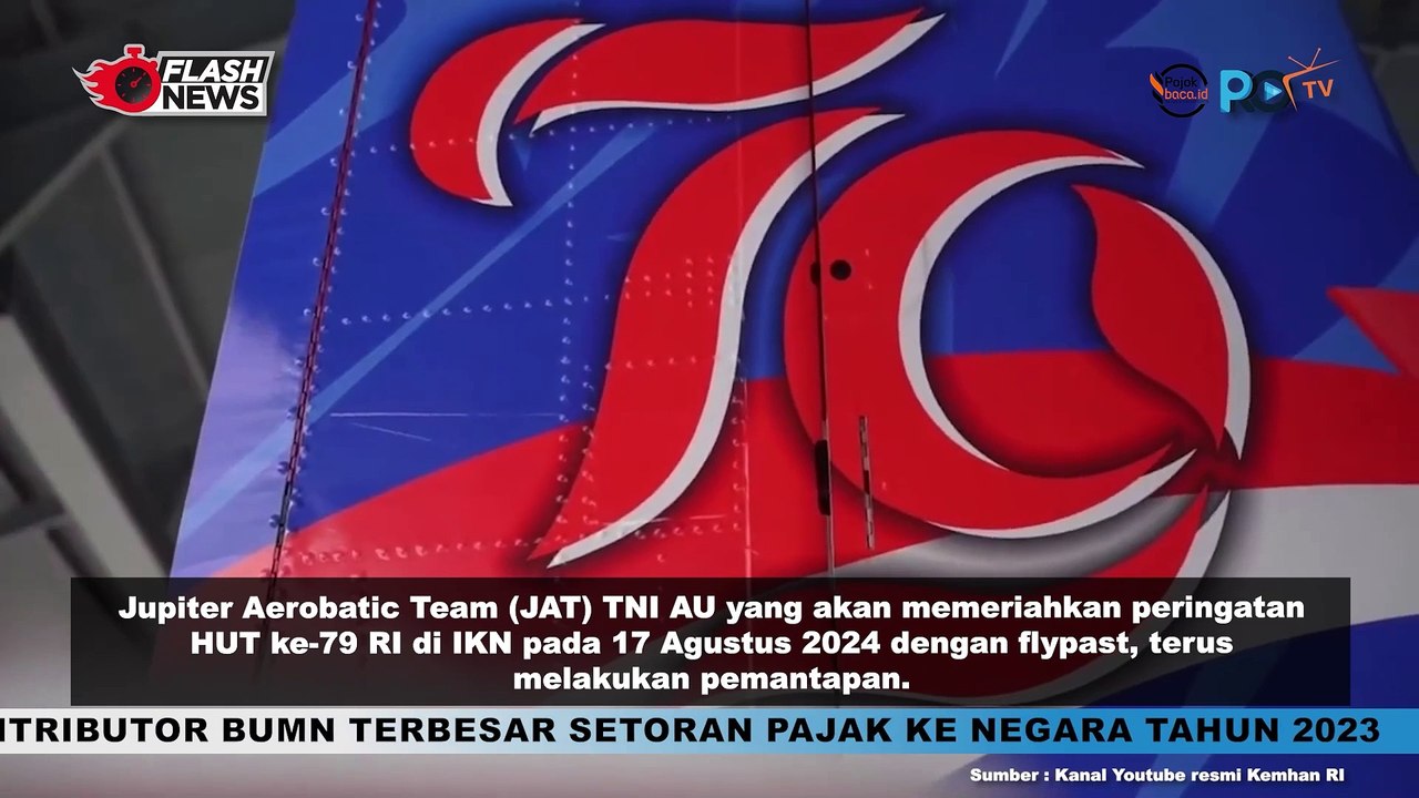 TIba di IKN, Jupiter Aerobatic Team Siap Beraksi di Langit IKN saat Momen HUT RI Ke-79