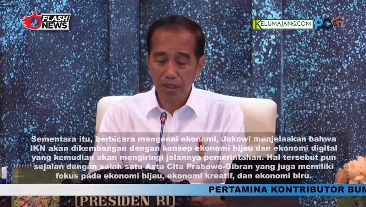 Sidang Kabinet Perdana di IKN, Prabowo Hadiri Sebagai Presiden Terpilih