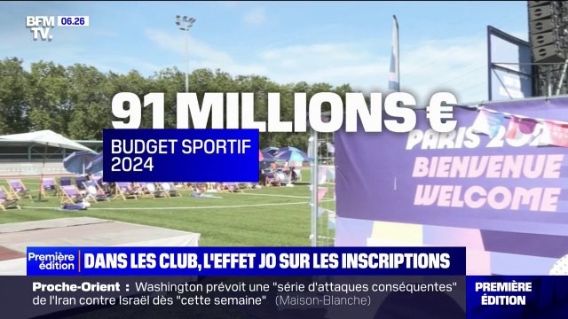 Natation, ping pong... l'influence des JO se ressent déjà sur les inscriptions dans les clubs de sport