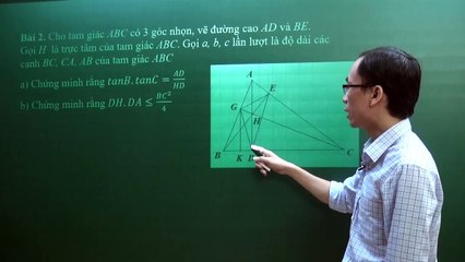 9. Bài 02. Tỉ số lượng giác của góc nhọn. (Luyện thi vào 10 Chuyên Toán CT1 ) - HOCMAI 2024-05-14 22_44