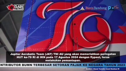Tiba di IKN, Jupiter Aerobatic Team Siap Beraksi di Langit IKN Dalam Momen HUT RI Ke-79
