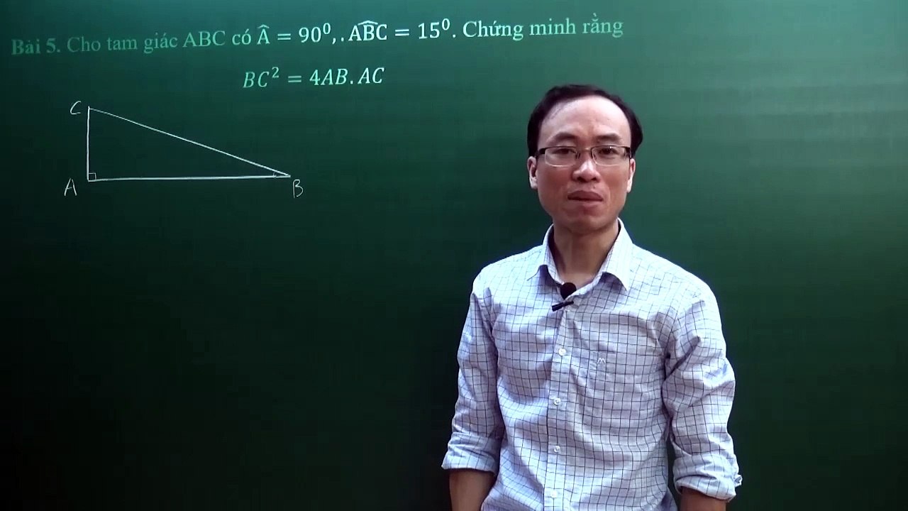 12. Bài 02. Tỉ số lượng giác của góc nhọn. (Luyện thi vào 10 Chuyên Toán CT1 ) - HOCMAI 2024-05-14 22_55