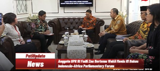 Anggota DPR RI Fadli Zon Bertemu Wakil Menlu RI Bahas Indonesia-Africa Parliamentary Forum