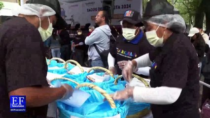 A la mexicana:  Tlaxcala rompe Récord Guinness con taquitos de canasta