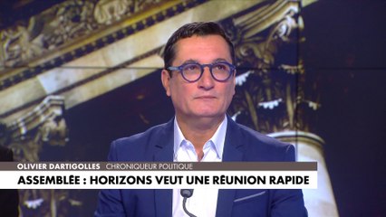 Olivier Dartigolles revient sur la stratégie du parti Horizons