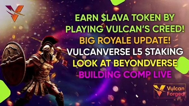 Blockchain Gaming - Earn LAVA tokens, Building Competition, Game updates and more!