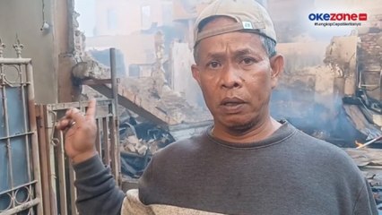 Kebakaran Rumah Padat Penduduk di Manggarai, Gegara Ngecas HP di Atas Kasur