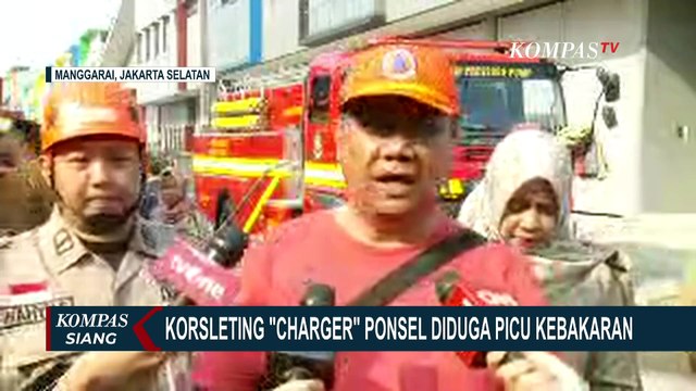 Akibat Kebakaran di Manggarai: Lalu Lintas Macet, 5 Pos Pengungsian Disiapkan