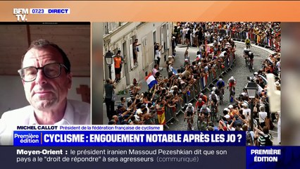 "L'effet le plus marquant se situe au niveau du BMX": le président de la fédération française de cyclisme constate un engouement pour la discipline après les JO