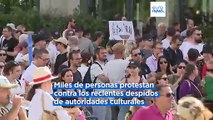 Manifestación en Eslovaquia contra los 