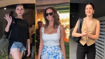 Bollywood Beauties: Esha Gupta, Aditi Rao Hydari & Shanaya Kapoor Get Clicked In The Most Classy Way!