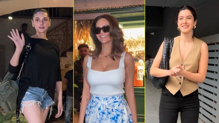 Bollywood Beauties: Esha Gupta, Aditi Rao Hydari & Shanaya Kapoor Get Clicked In The Most Classy Way!