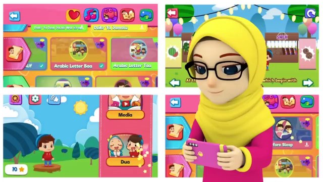 Al-Aqsa Mosque in Palestine _ 3 Wonderful Mosques _ New Omar & Hana English