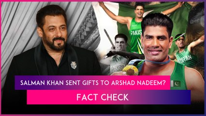 Fact Check: Did Salman Khan, MS Dhoni Gift Car & House To Pak Olympic Gold Medallist Arshad Nadeem?